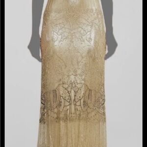 Ralph Lauren Metallic Gold Gown